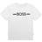 HUGO BOSS Boy's Logo Print Short Sleeve T-Shirt - White (J25G97-10B)