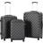 vidaXL Hardcase Suitcase - 3 stk.