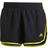 adidas Marathon 20 Shorts Women - Black/Acid Yellow