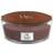 Woodwick Stone Washed Suede Brown Duftlys 1.4g