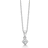 Mads Z Crown Pendant (0.09ct) - White Gold/Diamond