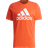 adidas Essentials Big Logo T-shirt - True Orange/White