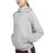 Nike Funnel-Neck Fleece Pullover Hoodie - Dark Grey Heather/Matte Silver/White