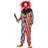Smiffys Creepy Clown Costume Red & Blue