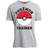 Pokémon Trainer T-shirt - Grey (BW155)