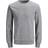 Jack & Jones Basic Crewneck Sweatshirt - Gray/Light Gray Melange