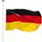 tectake Aluminium flagstang - Tyskland 5.6m