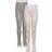 Minymo Stockings 2-pack - Light Grey Melange (5084-130)