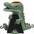 Kids by Friis Birthday Trains Alligator A Letter Green/Black