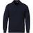 Morris Merino Polo Knit Sweater - Navy