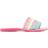 BillieBlush Glitter Rainbow Slide Sandals - Pink
