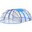 vidaXL Pool Dome Oval 620x410cm