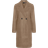 Vero Moda Fortune Long Coat - Brown/Sepia Tint