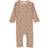 Wheat Plain Wool Jumpsuit - Khaki Wild Life (9311e-780-3208)