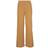 Vero Moda Blossom Rib Knit Pants - Brown /Tan