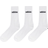 adidas Half-Cushioned Crew Socks 3-pack - White/Black