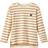 Name It Striped Long Sleeved Top - Beige /Whitecap Gray (13196419)
