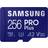 Samsung PRO Plus microSDXC Class 10 UHS-I U3 V30 A2 160/120MB/s 256GB +SD Adapter