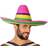 Th3 Party Mexicansk Mand Hat Multifarvet