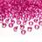 Pink krystaller i diamantform 100 stk
