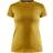Craft Sportsware ADV Essence Slim T-shirt Women - Yellow