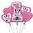 Amscan folie Ballon Kit Minnies 1. fødselsdag pink 5 stk Lyserød
