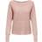 Only Adaline Life Short Knitted Sweater - Rosa/Misty Rose