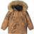 Reima Kid's Reflective Winter Jacket Sprig - Cinnamon Brown (521639-1492)