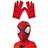Rubies Spiderman Gloves and Mask Set