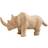 Creativ Company Næsehorn højde 7,5 cm længde 18 cm