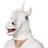 Smiffys Latex Head Mask Unicorn Snowy