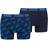 Puma Men's Logo All-Over-Print Boxer Shorts 2-pack - Blue