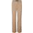 Vero Moda Zamira Normal-High Trouser - Brown/Silver Mink