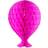 Folat Neon Pink Honeycomb Balloon 37 cm