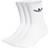 adidas Originals Cushioned Trefoil Mid-Cut Crew Socks 3-pack - White/Black