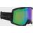 Red Bull SPECT Solo Svømmebriller, sort/grøn 2021 Ski- & snowboardbriller