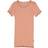 Wheat Rib Lace SS T-Shirt - Cameo Brown (0051f/4051f-007-3045)