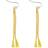 Everneed Female Plug Earrings - Gold/Yellow