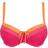 PrimaDonna Swim Tanger Balcony Padded Bikini Top - Pink Sunset