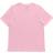 Little Pieces LpRia S/S Fold Up Solid Tee - Roseate Spoonbill