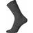 Egtved Wool No Elastic Rib Socks - Dark Grey