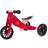 Kinderfeets 2-i-1 trehjulet cykel lille tot, rød