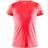 Craft Sportsware AADV Essence SS Slim T-shirt Women - Pink