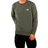 Alpha Industries Basic Small Logo Sweatshirts - Dark Olive