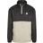 Urban Classics Stand Up Collar Pull Over Jacket - Black/Concrete