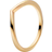 Pandora Polished Wishbone Ring - Gold