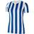 Nike Division IV Striped Short Sleeve Jersey Women - White/Royal Blue/Black