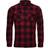 Superdry Wool Miller Overshirt - Redwood Check