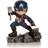 Figur IRON STUDIOS Mini Co. Deluxe Marvel's Captain America PVC 15 cm