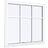 Sparvinduer TS1106 Træ Tophængte vinduer Vindue med 2-lags glas 100x120cm
